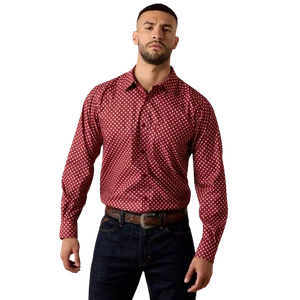 Everything Classic Fit Log Sleeve Button Shirt by Ariat