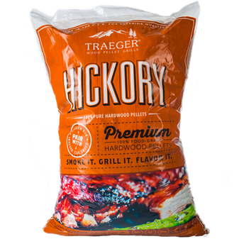Traeger Hickory Premium Hardwood Pellets