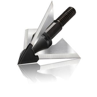 Exodus 125gr 3 Blade Full Broadheads by Quality Archery Designs