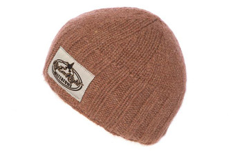 Dirty Brown Knit Beanie by Rig Em Right