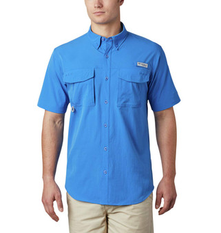 Mens PFG Permit Woven S/S