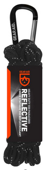 Gear Aid 550 Paracord 30' - Black/Ref