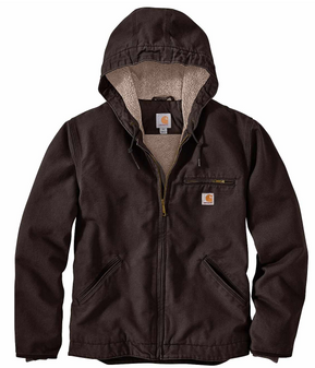 Washed Duck Sherpa Lined Jacket by Carhartt