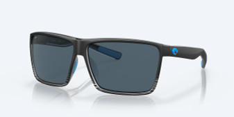Rincon Matte Smoke Crystal Fade - Grey Polarized Polycarbonate Sunglasses by Costa Del Mar