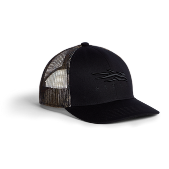 Icon Timber Mid Pro Trucker by Sitka- Sitka Black