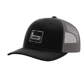 Trucker Cap in Black/Charcoal by Banded