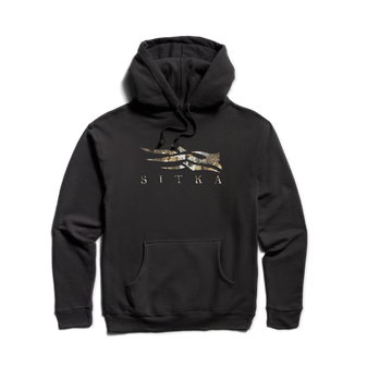 Icon Optifade Pullover Hoodie by Sitka- Everyday: Black Elevated II