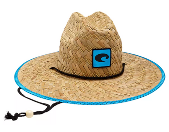 Costa Del Mar Lifeguard Straw Hat - Tan 
