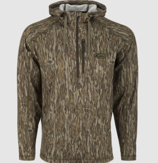 MST Breathelite 1/4-Zip Camo Hoodie by Drake Waterfowl