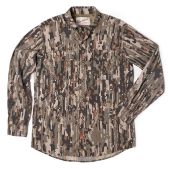 Lightweight Long Sleeve Hunting Shirt by Duck Camp-Woodland