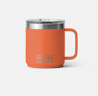 RAMBLER® 10 OZ STACKABLE MUG in High Desert Clay by YETI