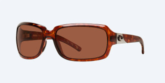 Isabela Tortoise - Copper Polarized Polycarbonate Sunglasses by Costa Del Mar