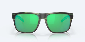 Spearo XL Matte Reef with Green Mirror Polarized Sunglasses by Costa Del Mar