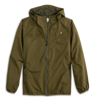 Leeward Hooded Jacket in Olive by Heybo