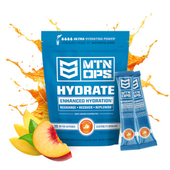 20 Pack Hydrate in Mango Peach by MTN Ops