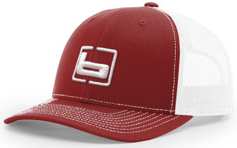 Trucker Snapback Cap in Cardinal/White by Banded