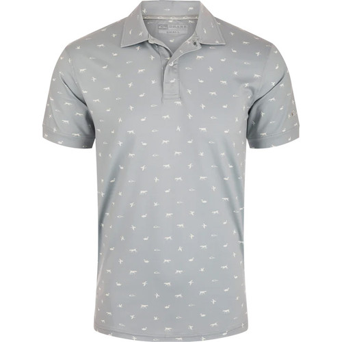 Performance Print Polo by Drake