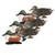 GHG Over Size Shovelers 6 Pack by Banded
