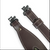 Leather Gun Sling - DK Brown attachment points