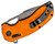 Orange Kiku XR LTE G10 3.03" Blade Folding Knife by SOG