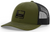 Richardson 112 Trucker Hat Loden/Black Richardson 112 Trucker Hat Loden/Black
