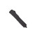 Black Slim Rubber Drop 3.5" Blade Out the Front Knife by Templar