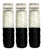 Soft Mouth Trainer 3pk Blk/Wht