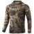 Pursuit Camo Hoodie By Nomad Droptine - Front