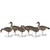 6 Pack Full Flocked Full Body Specklebelly Goose Decoys by Dakota Decoy Company