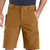 Carhartt 104727 Rugged Flex Relaxed Fit Ripstop Cargo Short Carhartt Brown Front