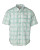 Accelerator OTL Short Sleeve Fishing Shirt by Banded - Light Green Plaid
