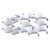 12 Pack GHG Pro Grade Harvester Snow Goose Shell Decoys by Avery