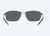 Turret Matte Silver - Gray Silver Mirror Polarized Polycarbonate Sunglasses by Costa Del Mar rear