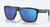 Paunch XL- Matte Black Sunglasses with Blue Mirror Polarized Glass