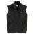 The Bluffs Fleece Vest in Black by Heybo