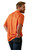 Tek Short Sleeve Polo in Orange by Ariat.01 Tek Short Sleeve Polo in Orange by Ariat.01