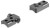 2 Piece Weaver Style Scope Mount Base Gloss Black for Remington 541 by Leupold