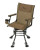 Avery Folding Swivel Chair in Marsh Brown by Banded Avery Folding Swivel Chair in Marsh Brown by Banded