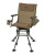 Avery Folding Swivel Chair in Marsh Brown by Banded Avery Folding Swivel Chair in Marsh Brown by Banded