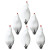 Full-Size Half-Shell Snow Goose Decoys by Higdon Outdoors