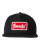 Adult Black Banded Badge Logo Snapback Hat by Banded
