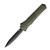 OD Green A5 Spry 3.5" Blade Out the Front Knife by Tetko
