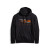 Men's Icon Pullover Hoodie by Sitka - Black & Orange