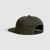 Cornerstone Unstructured Snapback Cap by Sitka in deep lichen back Cornerstone Unstructured Snapback Cap by Sitka in deep lichen back