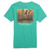 Green Timber Short Sleeve Tee Shirt by Prairie Oaks Waterfowl