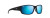 Local Kine Sunglasses - Soft Black with Sea Blue and Grey Frame, Blue Hawaii Lens by Maui Jim MAUI B810-53B Local Kine Sunglasses - Soft Black with Sea Blue and Grey Frame, Blue Hawaii Lens by Maui Jim MAUI B810-53B