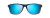 Onshore Sunglasses with Blue Black Stripe Fade Frame and Blue Hawaii Lens by Maui Jim MAUI B798-03S
