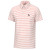 Edisto Striped Polo T-Shirt by Local Boy Outfitters - Coral Front Edisto Striped Polo T-Shirt by Local Boy Outfitters - Coral Front