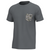 Men's Heather Blend Short Sleeve Crewneck Tee Shirt by Local Boy