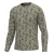 Men's Heather Blend Crewneck Long Sleeve Tee Shirt by Local Boy